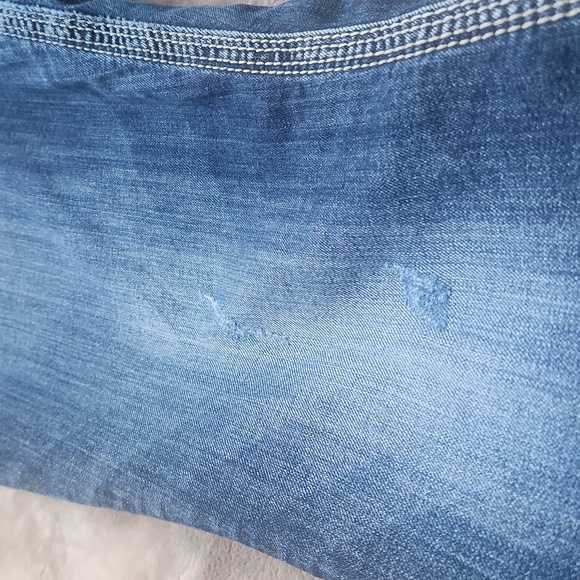 Silver Jeans Women's Dark Blue Boyfriend Jeans - Picture 6 of 13